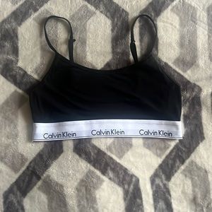 Like New Calvin Klein Cotton Bra. Size Medium